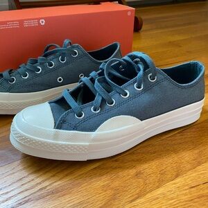 Converse Navy Canvas Sneakers